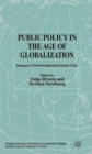 Public Policy in the Age of Globalization : Responses to Environmental and Economic Crises - Book
