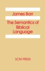 The Semantics of Biblical Language - Book
