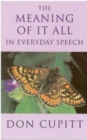 Meaning of it All in Everyday Speech - Book