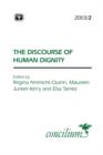 Concilium 2003/2 The Discourse of Human Dignity - Book