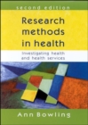 Research Methods in Health : Investigating Health and Health Services - Book