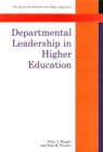 Departmental Leadership in Higher Education - Book