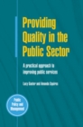 Providing Quality in the Public Sector - Book
