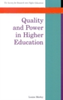 Quality And Power In Higher Education - Book