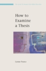 How to Examine a Thesis - Book