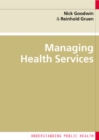 Managing Health Services - Book
