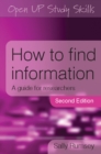 EBOOK: How to Find Information: A Guide for Researchers - eBook