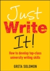 Just Write It! - Book
