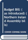 Budget Bill : (as introduced) - Book