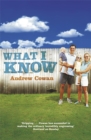 What I Know - Book