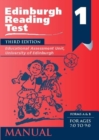 Edinburgh Reading Test (ERT) 1 Specimen Set : A Series of Diagnostic Teaching AIDS - Book
