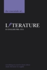 The Essentials of Literature in English, pre-1914 - Book