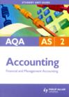 AQA AS Accounting : Financial and Management Accounting Unit 2 - Book