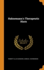 Hahnemann's Therapeutic Hints - Book