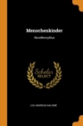 Menschenkinder : Novellencyklus - Book