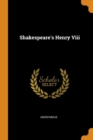 Shakespeare's Henry VIII - Book