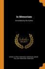 In Memoriam : Annotated by the Author - Book