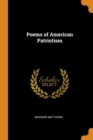 Poems of American Patriotism - Book