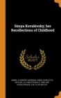 S nya Koval vsky; Her Recollections of Childhood - Book