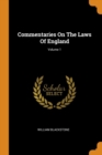 Commentaries on the Laws of England; Volume 1 - Book