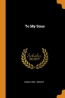 To My Sons - Book