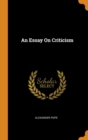 An Essay On Criticism - Book