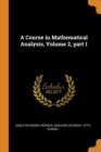 A Course in Mathematical Analysis, Volume 2, Part 1 - Book