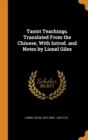 Taoist Teachings. Translated from the Chinese, with Introd. and Notes by Lionel Giles - Book