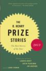 O. Henry Prize Stories 2013 - eBook
