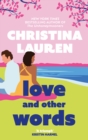 Love and Other Words - Book