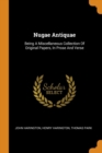 Nugae Antiquae : Being a Miscellaneous Collection of Original Papers, in Prose and Verse - Book