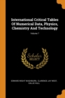 International Critical Tables of Numerical Data, Physics, Chemistry and Technology; Volume 7 - Book