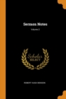 Sermon Notes; Volume 2 - Book