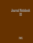 Journal Notebook III : Full-Color 31-Page Journal Notebook - Book