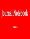 Journal Notebook : 100 Pages 8.5" X 11" Wide Ruled Line Paper - Book