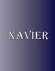 Xavier : 100 Pages 8.5" X 11" Personalized Name on Notebook College Ruled Line Paper - Book