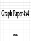 Graph Paper 4x4 : 100 Pages 8.5" X 11" - Book