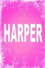 Harper : 100 Pages 6 X 9 Personalized Name on Journal Notebook - Book