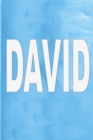 David : 100 Pages 6 X 9 Personalized Name on Journal Notebook - Book