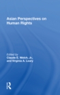 Asian Perspectives On Human Rights - Book