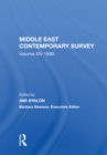 Middle East Contemporary Survey, Volume Xiv: 1990 - Book