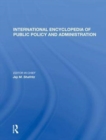 International Encyclopedia of Public Policy and Administration Volume 2 - Book