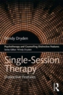 Single-Session Therapy : Distinctive Features - Book