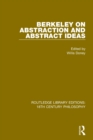 Berkeley on Abstraction and Abstract Ideas - Book