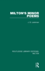 Milton's Minor Poems - Book