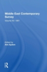Middle East Contemporary Survey, Volume Xv: 1991 - Book