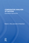 Comparative Analysis Of Nations : Quantitative Approaches - Book