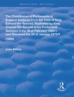 The Constitution of Parliaments in England deduced from the time of King Edward the Second - Book