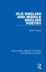 Old English and Middle English Poetry - Book