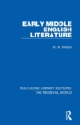 Early Middle English Literature - Book